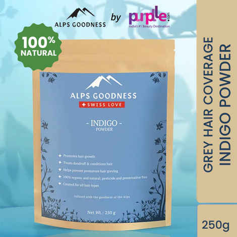 Buy Alps Goodness Powder - Indigo (250 gm) - Purplle