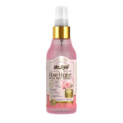 Buy Atulya Rose Water Facial Mist Toner 100 ml - Purplle
