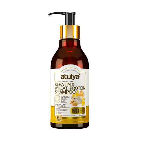 Buy Atulya Keratin & Wheat Protein Shampoo 300 ml - Purplle