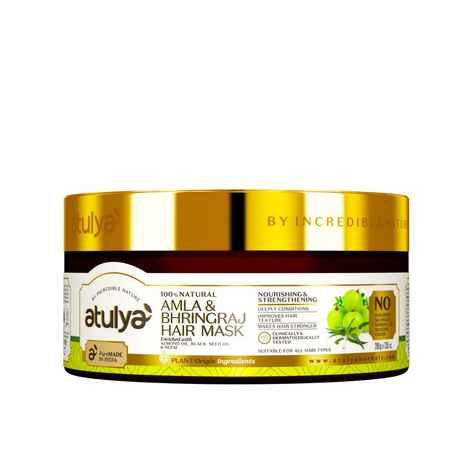 Buy Atulya Amla Bhringraj Hair Mask 200 gm - Purplle