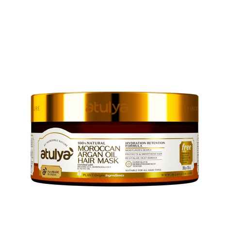 Atulya Moroccan Argan Oil Hair Mask 200 gm