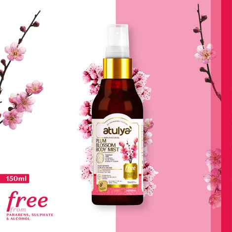 Buy Atulya Plum Blossom Body Mist 150 ml - Purplle