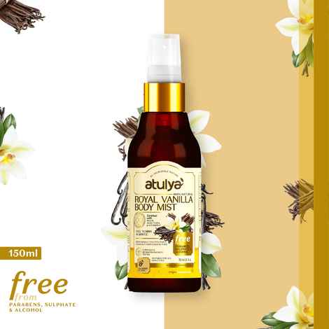 Buy Atulya Royal Vanilla body Mist 150 ml - Purplle