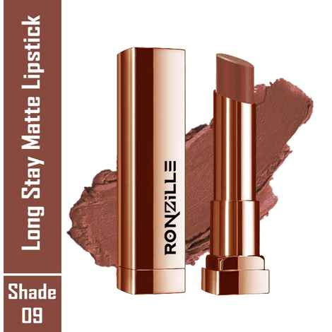 Ronzille RC Long Stay Creamy Matte Lipstick With Intense Colour -09