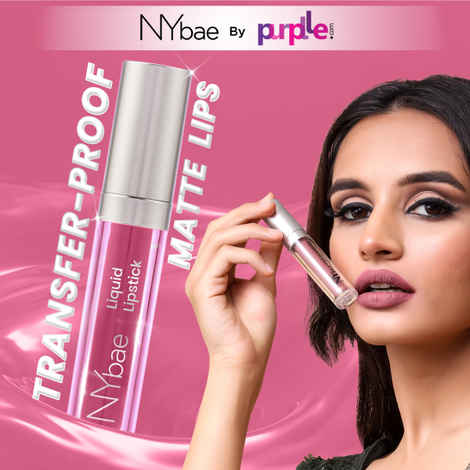 Buy NY Bae Confessions Liquid Lipstick - Ladies Night 6 (4.5 ml) | Matte Lipstick | Nude Brown Shade | Moisturizing | Long Lasting | Transfer Proof - Purplle