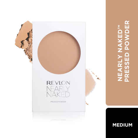 Buy Revlon Nearly Naked Pressed Powder - Medium - Purplle