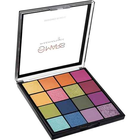 Buy MARS Highly Pigmented Mesmereyes Smoky Eyes, 16-Color Eyeshadow Palette | Multicolor | Matte Finish | Shimmery Eye Shadow Palette (20.8 gm) (03-Multicolor) - Purplle