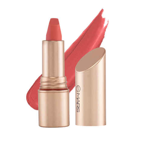 Buy MARS Long Lasting Matinee Lipstick for Women | Matte Finish | Transferproof & Smudge Proof | Highly Pigmented (3.5 gm) (08-Peach Pleasure) - Purplle