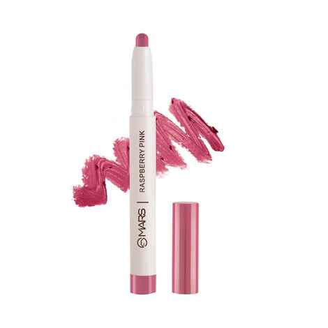 Buy MARS Retractable Poppins Long Lasting Lip Crayon | Matte finish | Smudge proof & Kiss Proof Crayon Lipstick for Women (1.3 gm) (05-RASBERRY-PINK) - Purplle