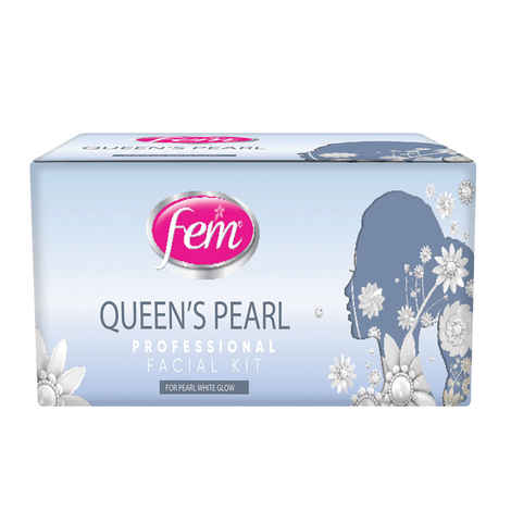 Buy Dabur Fem Pearl Facial Kit, 310 gm - Purplle