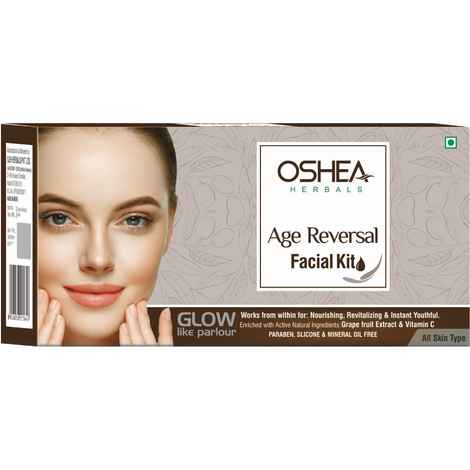 Buy Oshea Herbals Age Reversal Facial Kit (330 gm) - Purplle