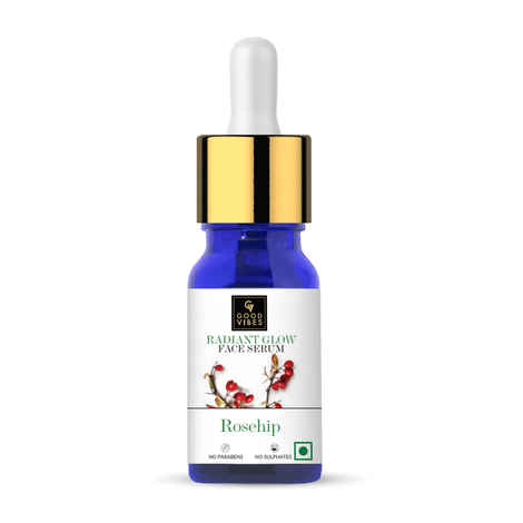 Buy Good Vibes Rosehip Radiant Glow Face serum (5 ml) - Purplle