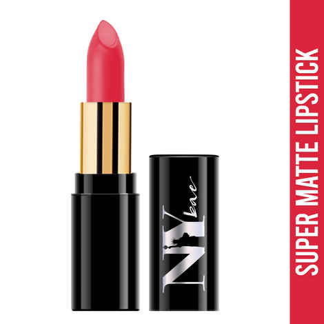 Buy NY Bae Super Matte Lipstick, Pink - FearlessA Freeman 11 - 4.2 gm - Purplle