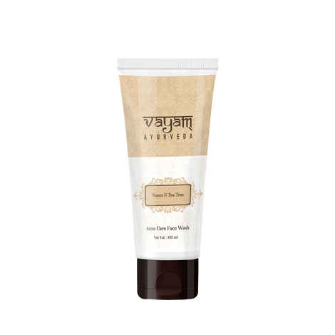Buy Vayam Ayurveda Neem And Tea Tree Acne Care Face Wash (100 ml) - Purplle