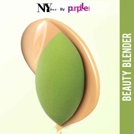 Buy NY Bae Pro Beauty Blender | Olive Blender | Green | Flawless Makeup Application | Maximum Coverage - Bossy 04 - 1 Pc - Purplle