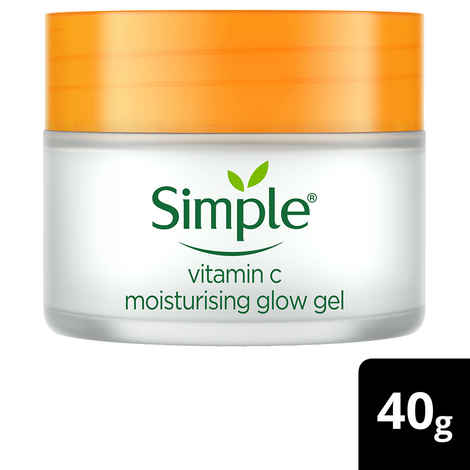 Buy Simple Protect N Glow Vitamin C Moisturising Glow Gel 40 gm | For Glowing & Day-Long Hydration | For Dull & Tired Skin - Purplle