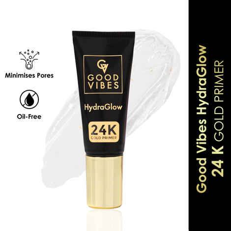 Buy Good Vibes HydraGlow 24K Gold Primer (20 ml) - Purplle