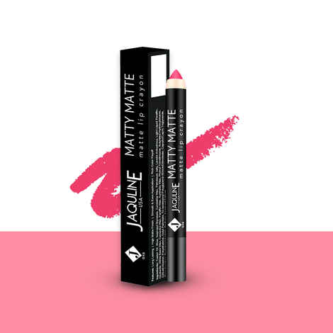 Buy Jaquline USA Matty Matte Lip Crayon 2.8g Get Glammed 5 - Purplle