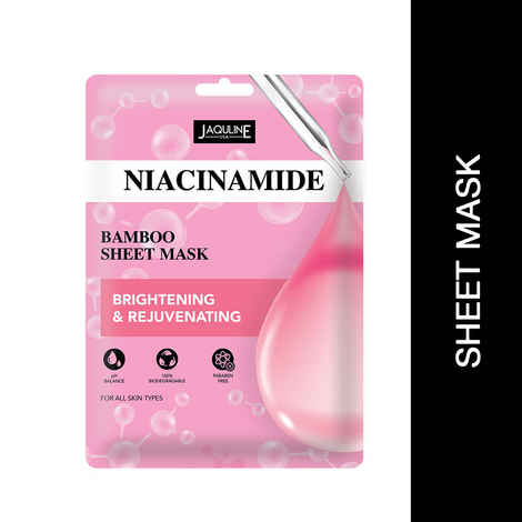 Buy Jaquline USA Niacinamide Sheet Mask 1 Pc - Purplle
