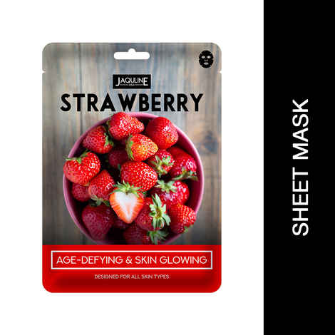 Buy Jaquline USA Strawberry Sheet Mask ,1 Pc - Purplle