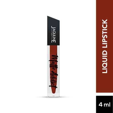 Buy Jaquline USA Matte Addict Matte Liquid Lipstick Moca Chic 05 - Purplle