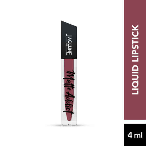 Buy Jaquline USA Matte Addict Matte Liquid Lipstick Pretty Petunia 09 - Purplle