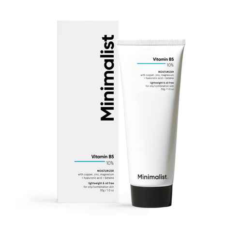 Buy Minimalist 10% Vitamin B5, Oil-Free Moisturizer Mini - 50 gm - Purplle