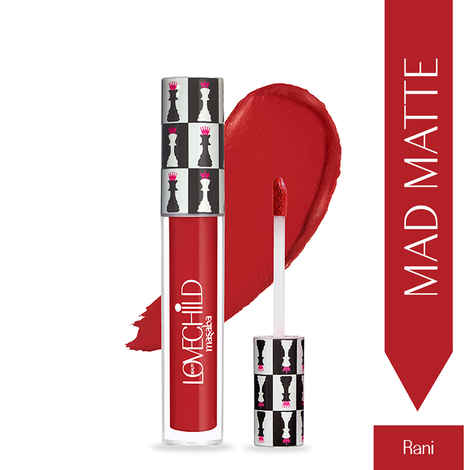Buy LoveChild Masaba - Game On! - 01 Rani - Mad-Matte Liquid Lipstick 1 Pc - Purplle