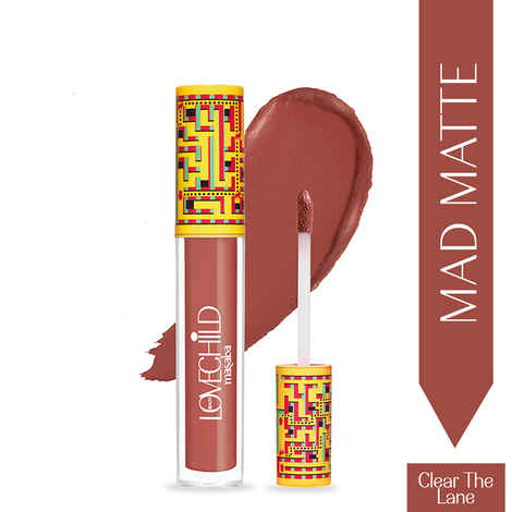 Buy LoveChild Masaba - Game On! - 11 Clear The Lane - Mad-Matte Liquid Lipstick 1 Pc - Purplle