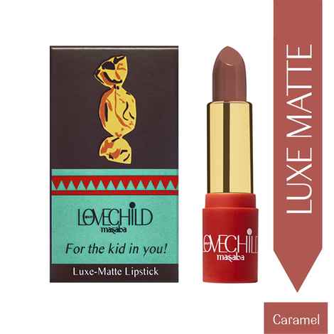 Buy LoveChild Masaba - For the Kid in You! - 04 Caramel - Luxe Matte Lipstick 1 pc - Purplle