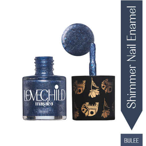 Buy LoveChild Masaba Happily Ever After! - Shimmer Nail Enamel - Bijlee 1 Pc - Purplle
