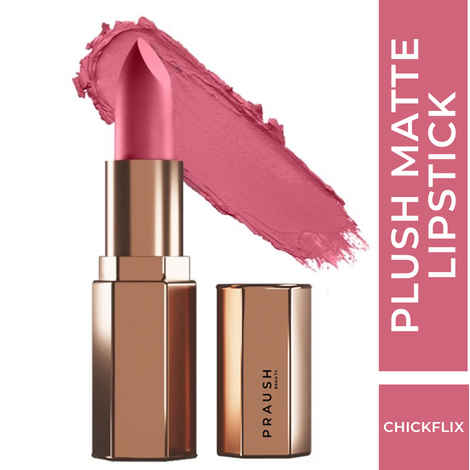 Buy PRAUSH BEAUTY (Formerly Plume) Plush Matte Lipstick - Chickflix - Purplle