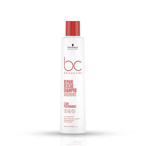 Buy Schwarzkopf Professional Bonacure Repair Rescue Shampoo with Arginine 250 ml - Purplle