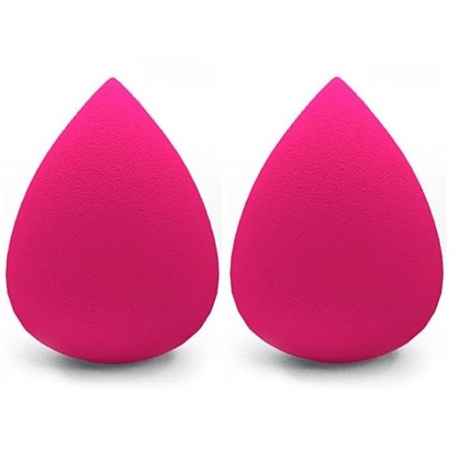 Buy AYA Makeup Sponge Puff (Colour May Vary) - Pack of 2 - Purplle