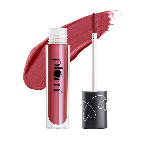 Plum Matte In Heaven Liquid Lipstick | Non-Drying | Smudge-Proof | 100% Vegan & Cruelty FreeA | Candy Crush - 132 (Blush Pink)