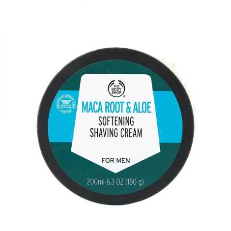 Buy The Body Shop Maca Root & Aloe Softening Shaving Cream For Men-200ML - Purplle