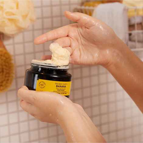 Buy The Body Shop Hair Mask Banana-240ML - Purplle