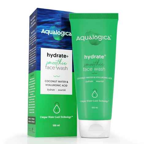 Buy Aqualogica Hydrate+ Face Wash with Coconut Water & Hyaluronic Acid 100 ml - Purplle