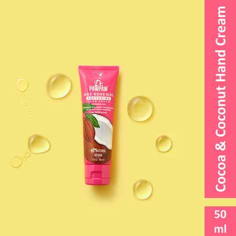 Dr.PAWPAW Age Renewal Hand Cream 50 ml - Cocoa & Coconut | Natural Hand Cream