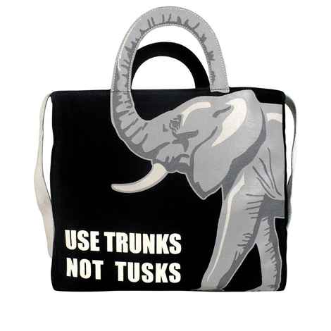Colorbar Co-Earth The Trumpet Tote - Carbon Black (740 gm)