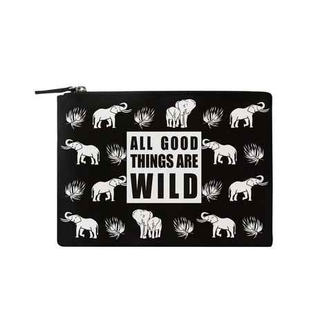 Colorbar Co-Earth The Trumpet Flat Pouch - Carbon Black (80 gm)