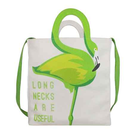 Colorbar Co-Earth Miss Flamingo Tote - Lime Green 720 gm