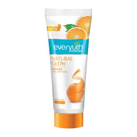 Buy Everyuth Nautrals NATURAL GLOW Orange Peel Off Mask (50 g) - Purplle