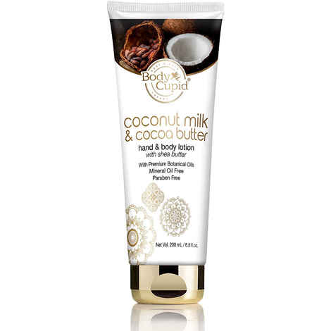 Buy Body Cupid Coconut Milk and Cocoa Butter Hand & Body Lotion Tube (200 ml) - Purplle