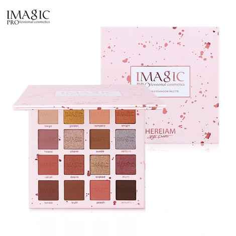Buy IMAGIC PROfessional PINK POP 16 COLOR EYESHADOW PALETTE EY-327 - 1 Pc - Purplle
