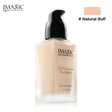 IMAGIC PROfessional Cosmetics Full Coverage Foundation - Natural Buff (30 ml) FA-1214