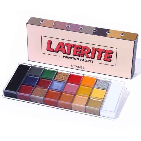 Buy UCANBE Laterite Painting Palette Face Body Paint Oil Laterite - Purplle