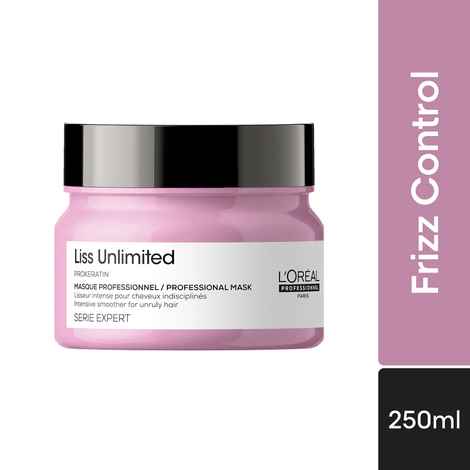 L'Oreal Professionnel Liss Unlimited Mask for Frizzy & Unruly Hair 250 ml | With Pro-Keratin