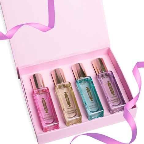 Buy La French Mood Luxury Perfume Gift Set 80 ml | 4 x 20 ml | Mood swing | Invoke | Happiness | Euphoria | gift for women | gift for men | trial pack | mini perfume | gift box - Purplle