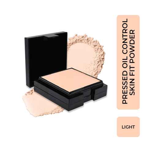 Half N Half Pressed Oil Control Skin Fit Powder, Skin Whitening, Light (20 gm)
